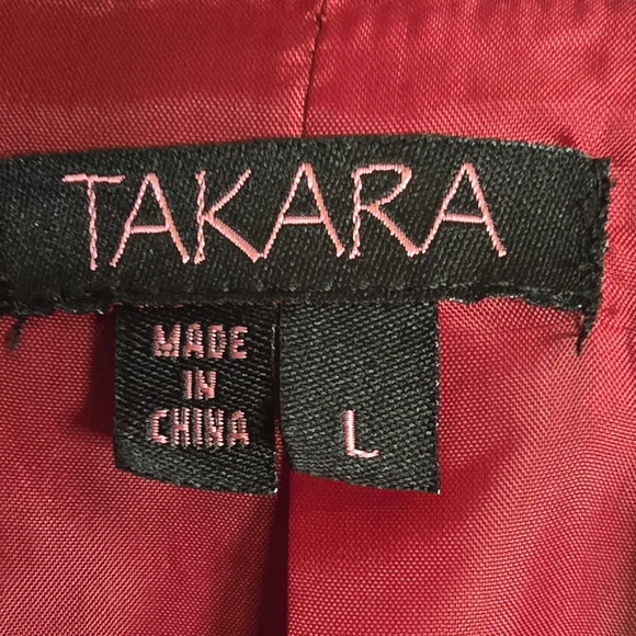 Takara Striped Red Suit (L) MSRP-$79 - Picture 5 of 5
